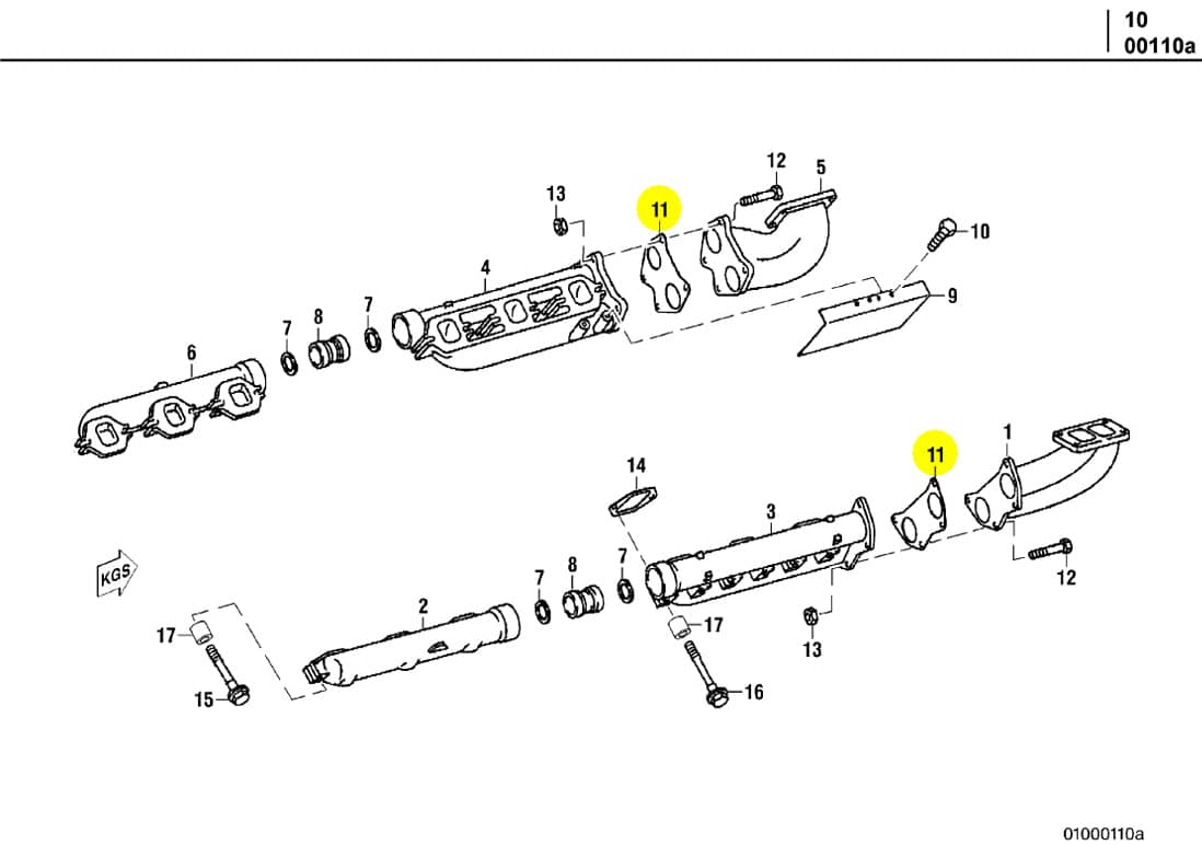 MTU 4041420180 Technical Engineering Exploded View