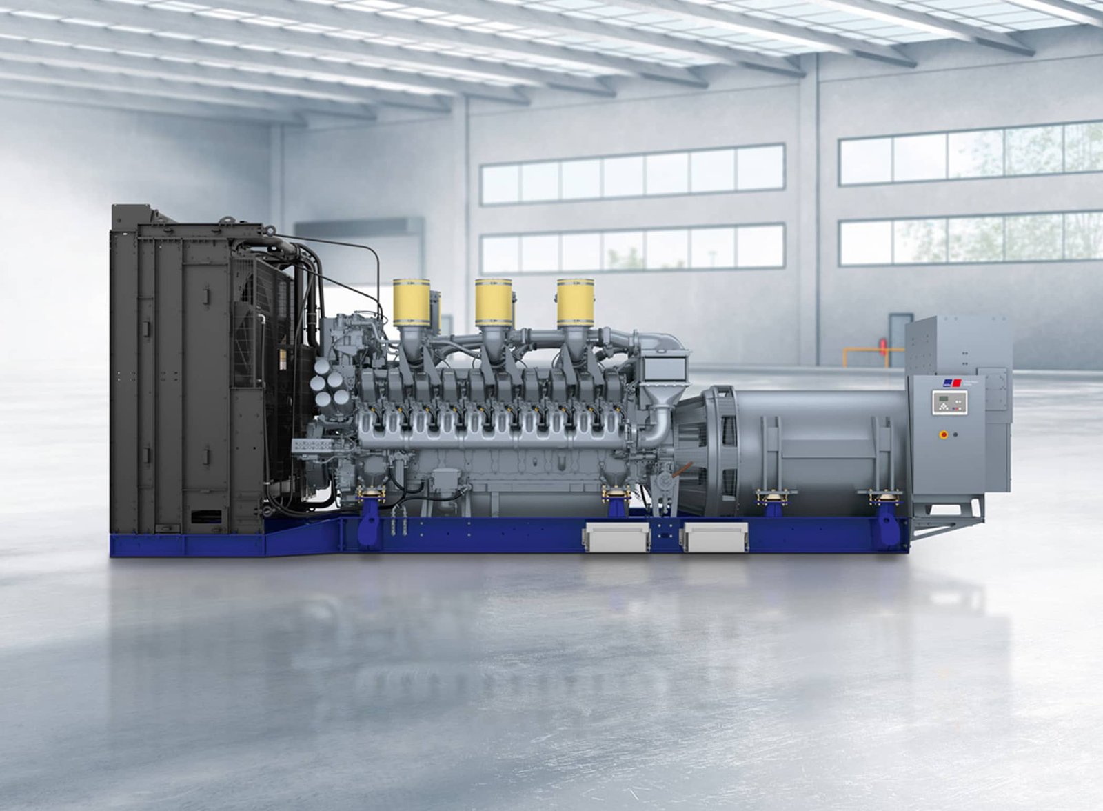 mtu 4000 generator set