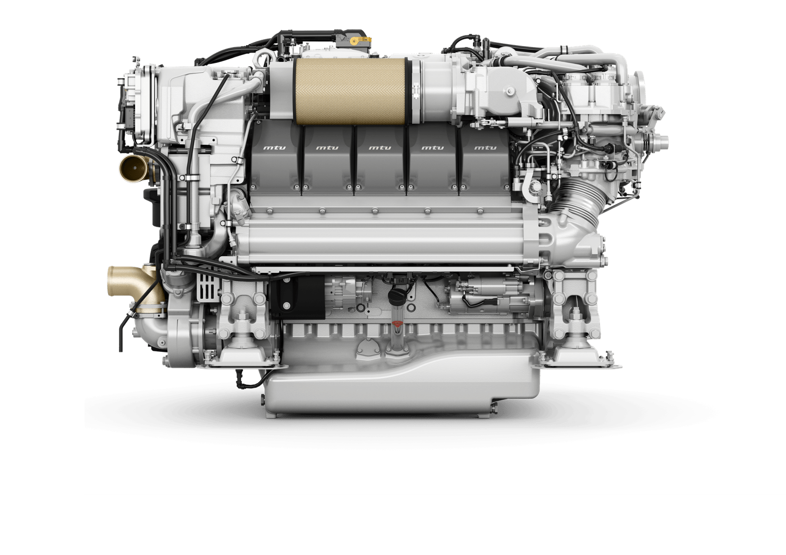 MTU 10V 2000 M96 Engine