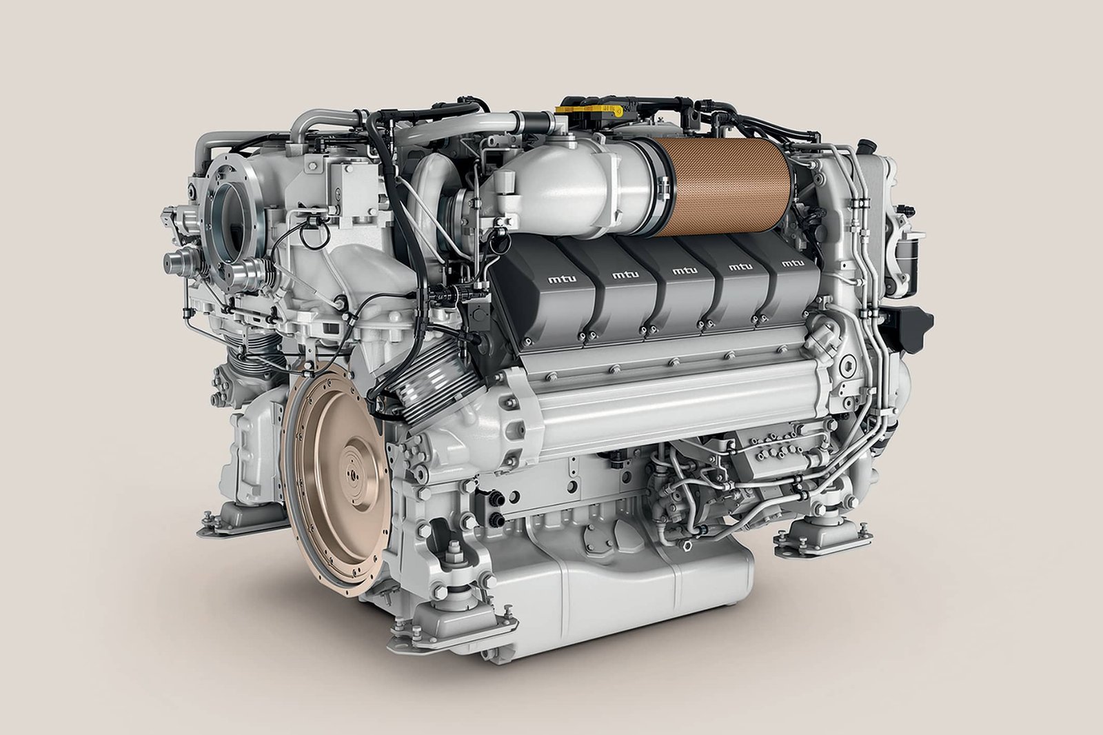 MTU 10V 2000 M96 Diesel Engine