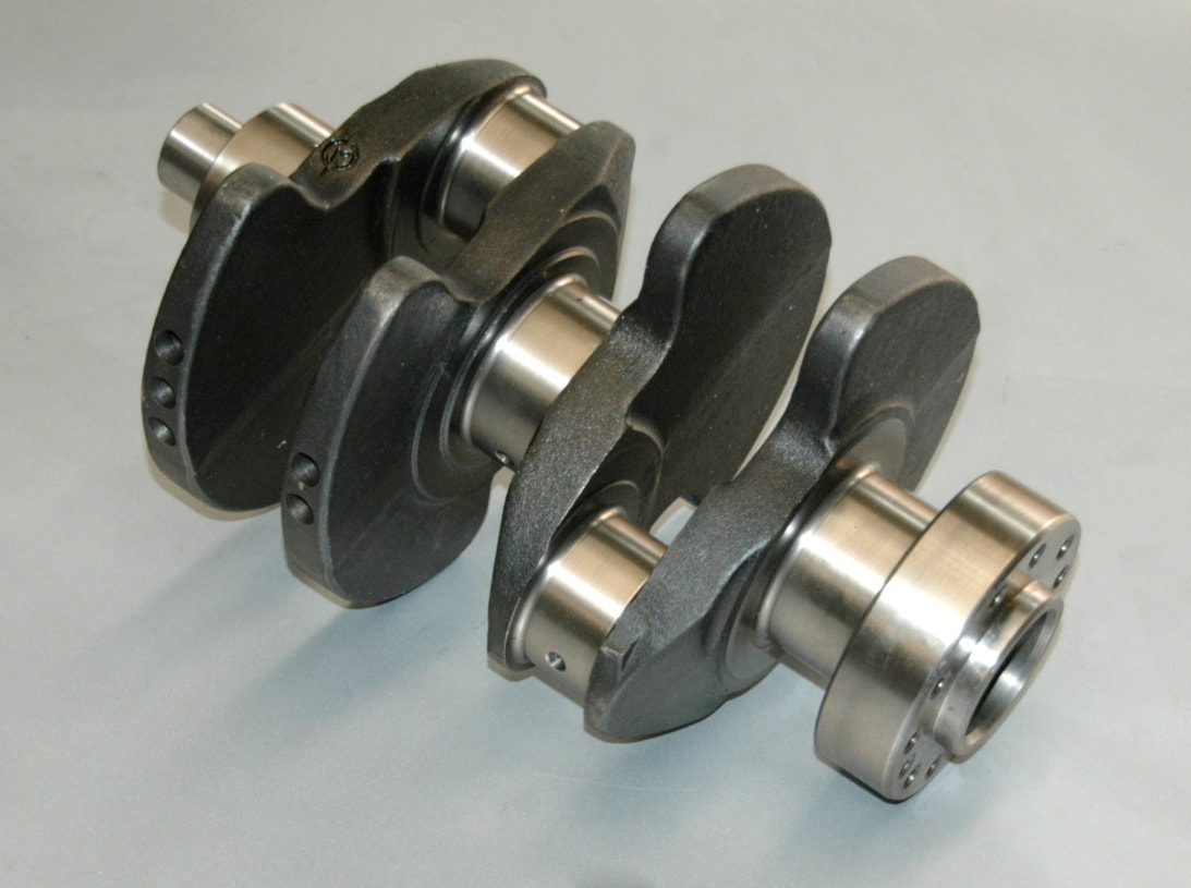 Deutz 2 cylinder crankshaft