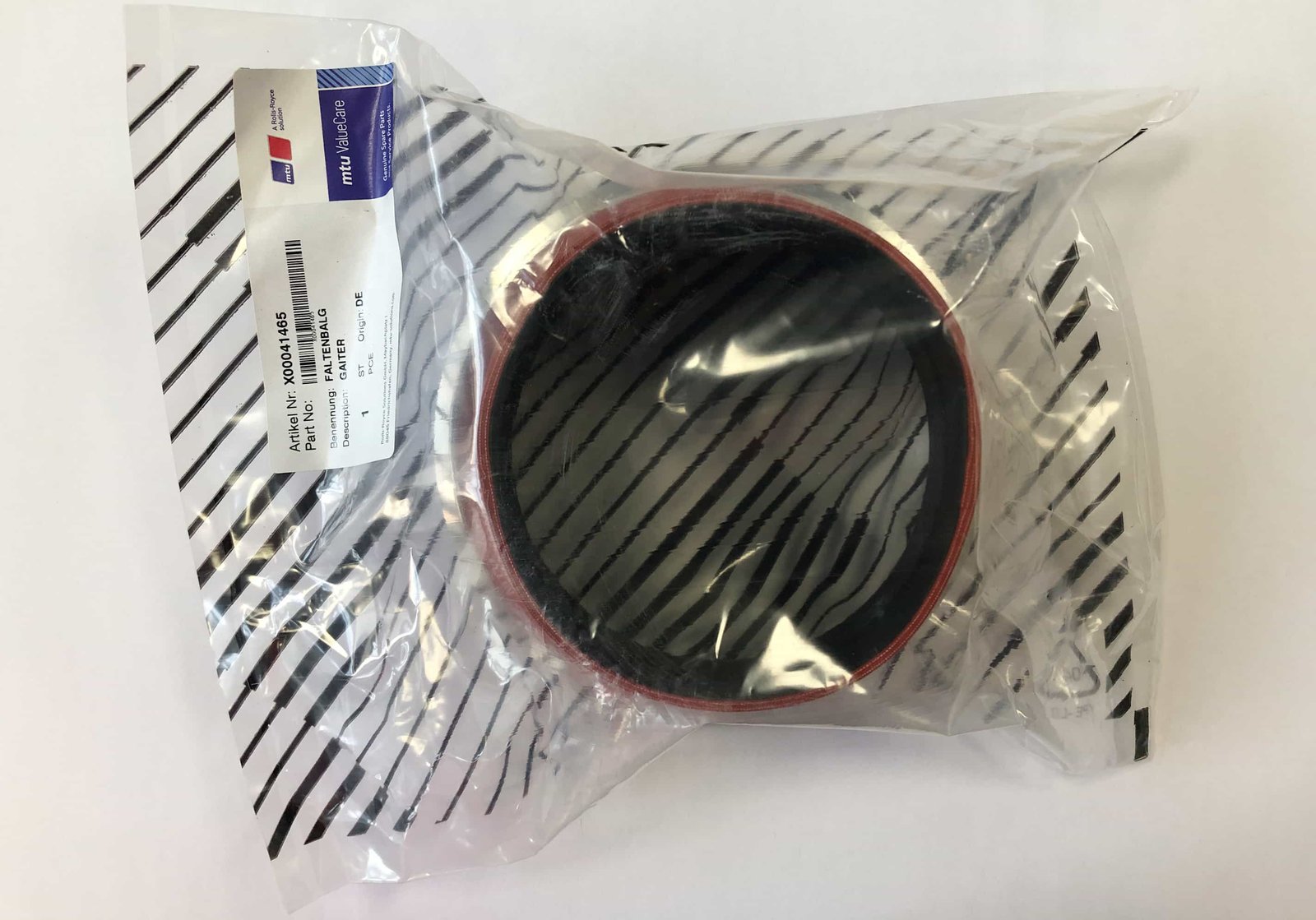 MTU X00041465 AIR SYSTEM BEFORE COMPRESSOR ASSEMBLY COMPONENTS