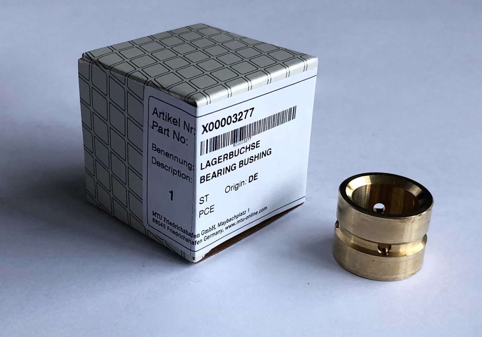 MTU X00003277 ZR125 TURBOCHARGER BEARING BUSHING