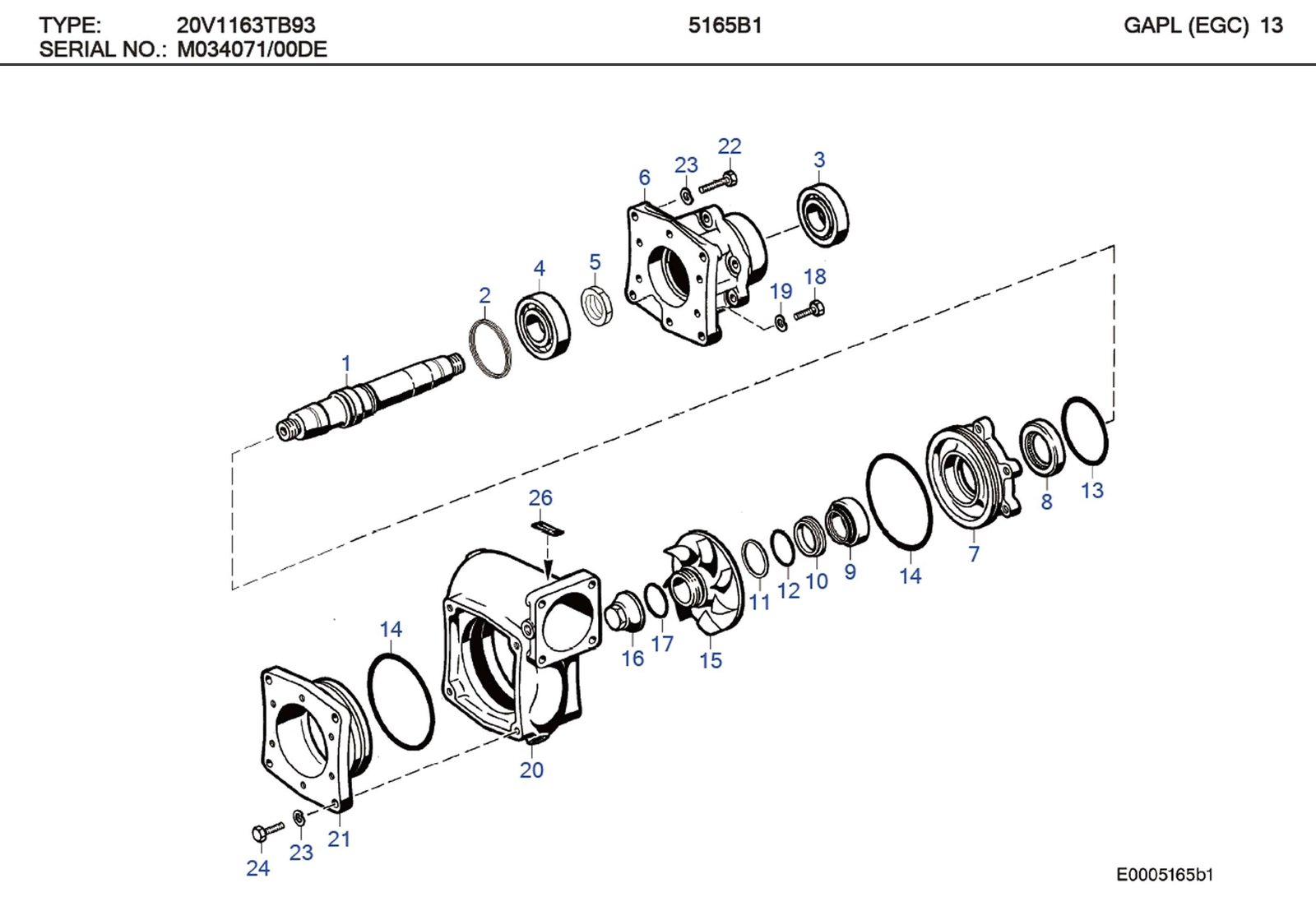 MTU 0199977747 Technical Engineering Exploded View