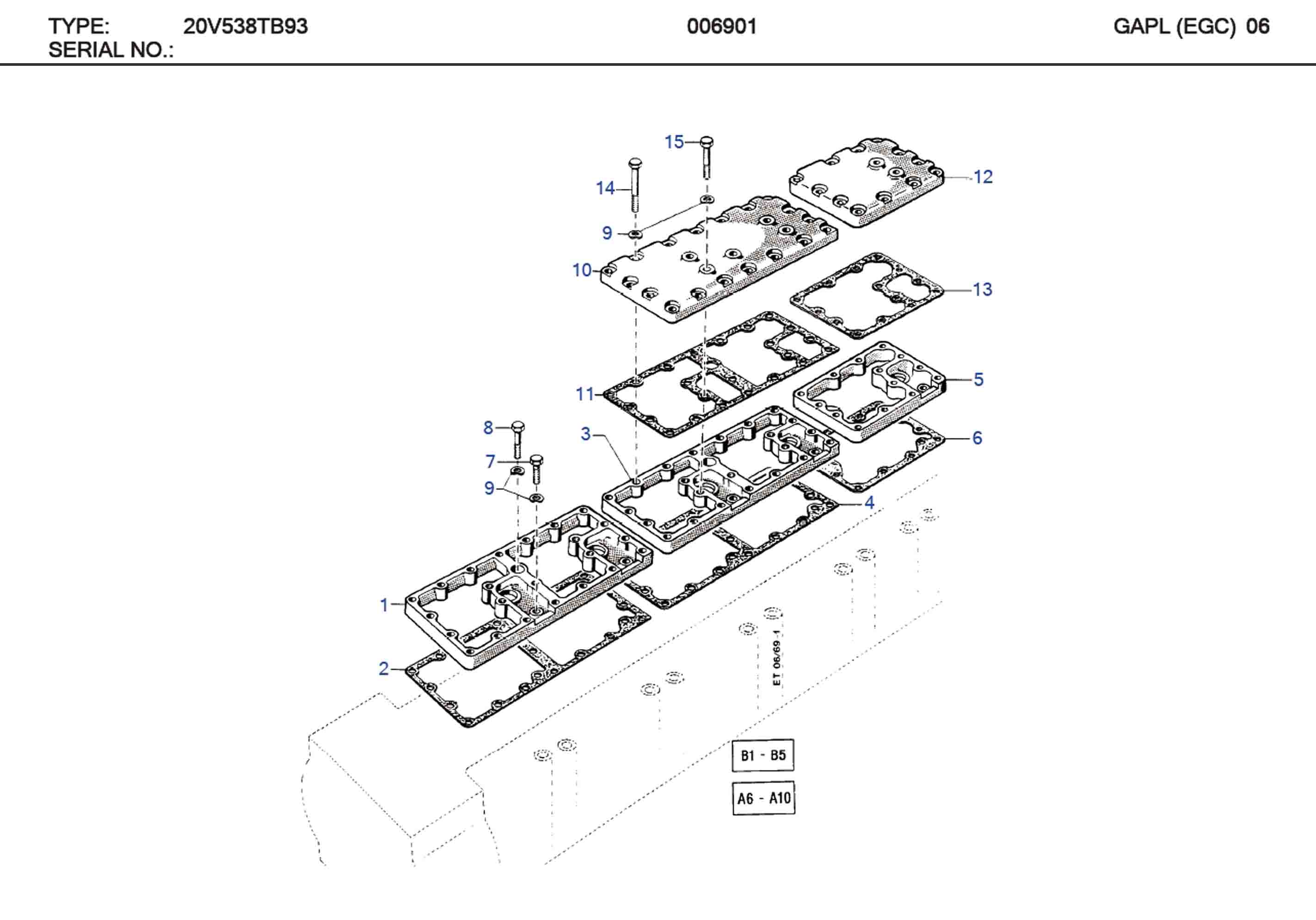 MTU 5600513780 Technical Engineering Exploded View