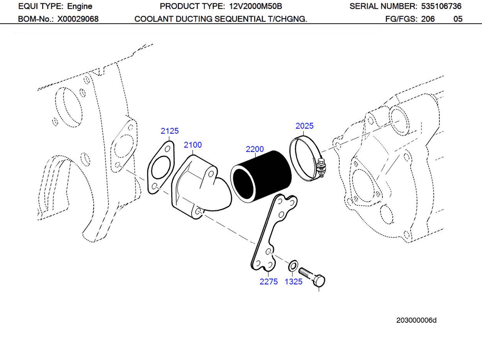 MTU 000000000671 Technical Engineering Exploded View