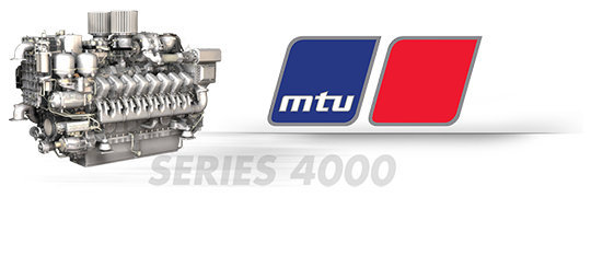 MTU Marine engine 4000 srries