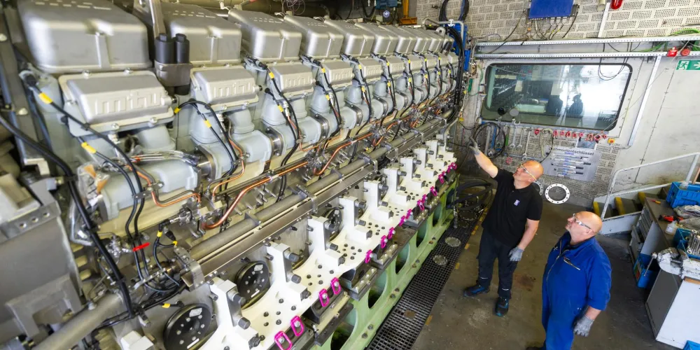 The three future Miecznik-class frigates for the Polish Navy will each be powered by four 20-cylinder engines from Rolls-Royce