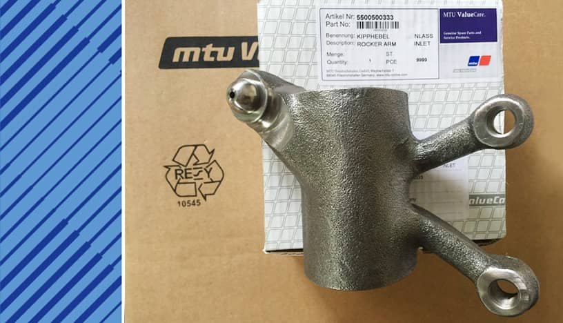 MTU 396 Parts | 5500500333 | ROCKER ARM INLET