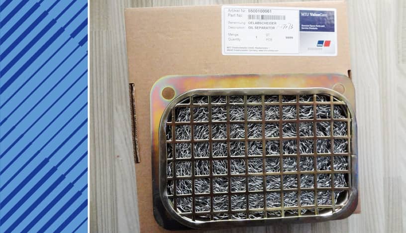 MTU 396 Parts | 5500100061 | OIL SEPARATOR