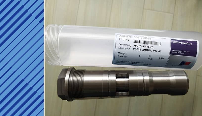 MTU 396 Parts | 5501800915 | PRESS LIMITING VALVE