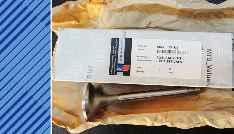 MTU 396 Parts | 5550530105 | EXHAUST VALVE