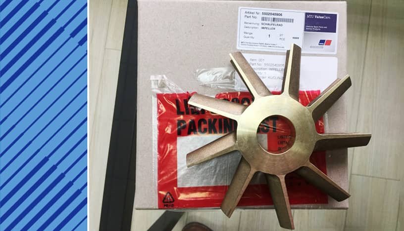 MTU 396 Parts | 5502040906 | IMPELLER