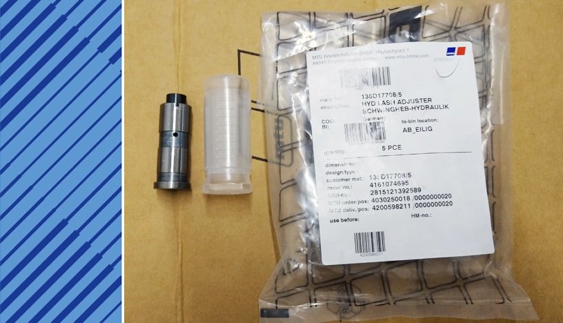 MTU 538 Parts | 135D17708/5 | HYD LASH ADJUSTER
