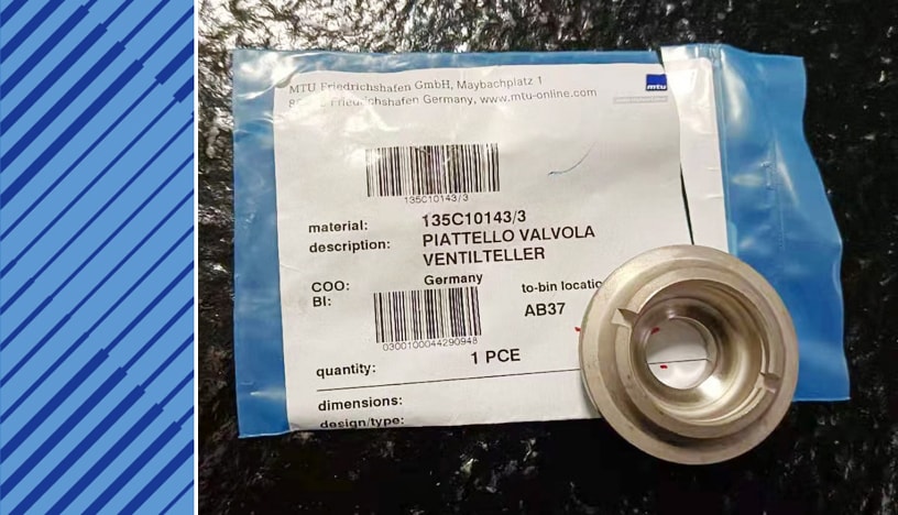 MTU 538 Parts | 135C10143/3 | VALVE HEAD