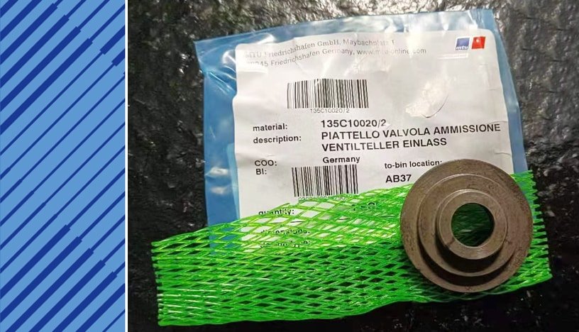 MTU 538 Parts | 135C10020/2 | VALVE HEAD           INLET