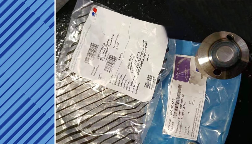 MTU 538 Parts | 135C10017/5 | GUIDE SLEEVE