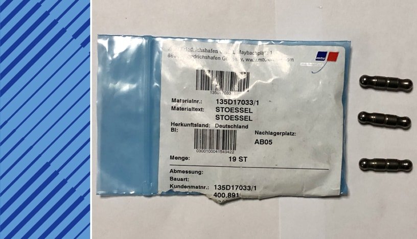 MTU 538 Parts | 135D17033/1 | TAPPET