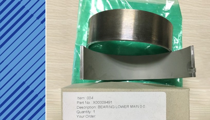 MTU 2000 Parts | 5410330605 | CRANKSHAFT BEARING   SIZE 0-0