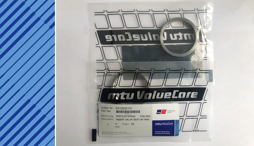 MTU 2000 Parts | 5410532131 | VALVE SEAT INSERT INLET