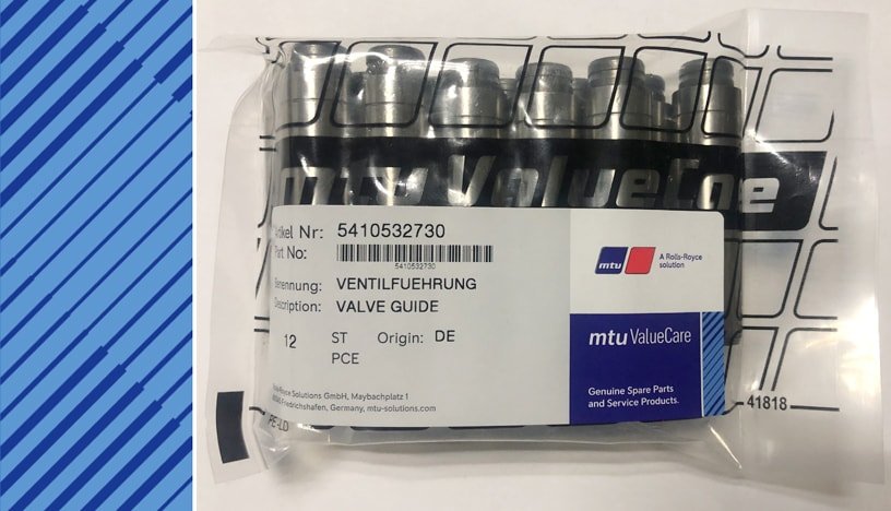 MTU 2000 Parts | 5410532730 | VALVE GUIDE