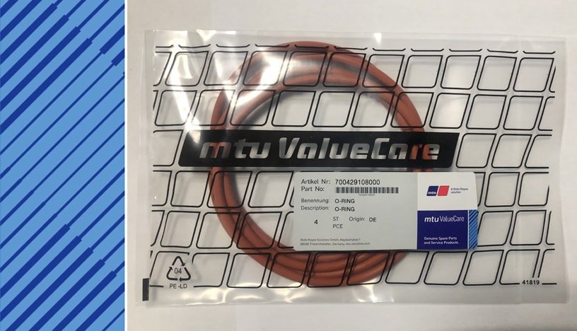 MTU 2000 Parts | 700429108000 | O-RING
