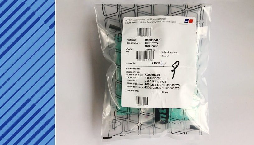 MTU 2000 Parts | X00010425 | WASHER