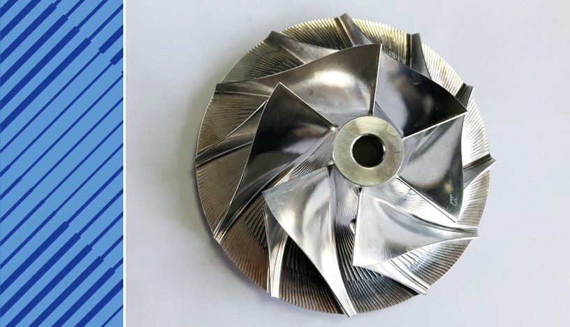 MTU 2000 Parts | 5090251301 | COMPRESSOR WHEEL
