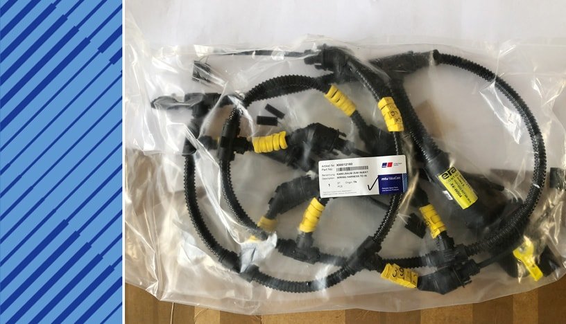 MTU 2000 Parts | X00012160 | WIRING HARNESS TO INJECTOR