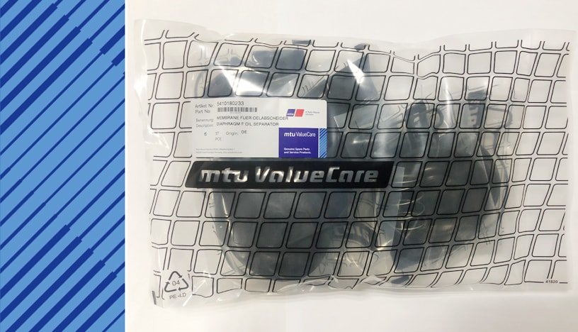 MTU 2000 Parts | 5410180233 | DIAPHRAGM  F OIL SEPARATOR