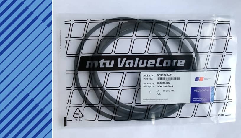 MTU 2000 Parts | 8699970497 | SEALING RING