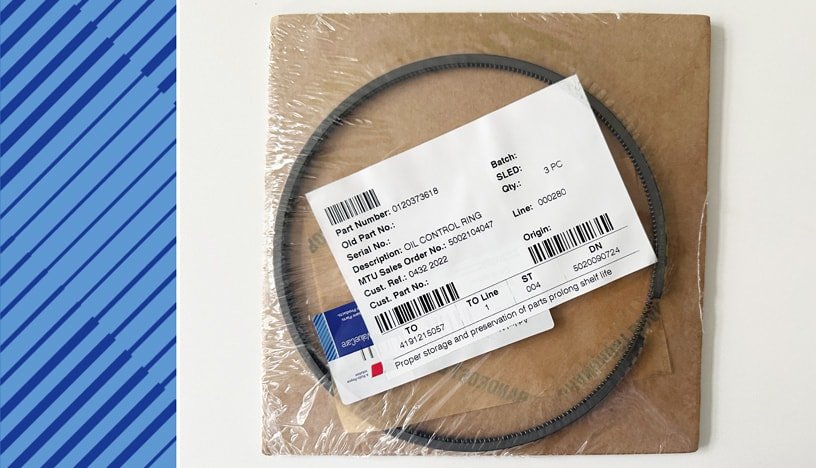 MTU 4000 Parts | 0120373618 | OIL CONTROL RING