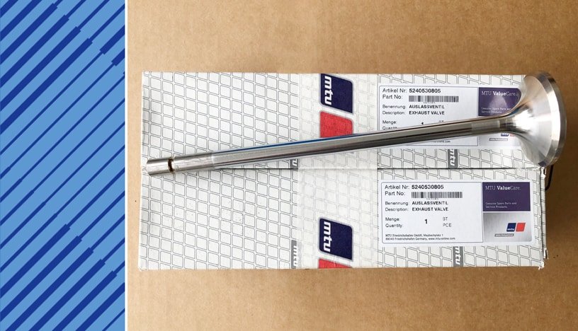 MTU 4000 Parts | 5240530805 | EXHAUST VALVE