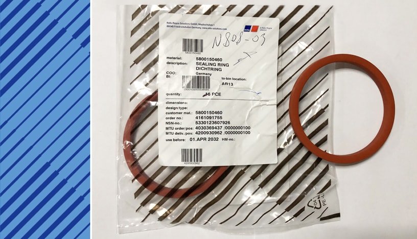 MTU 2000 Parts | 5800150460 | SEALING RING