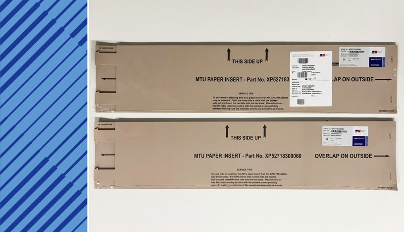 MTU 4000 Parts | XP52718300060 | PAPER INSERT