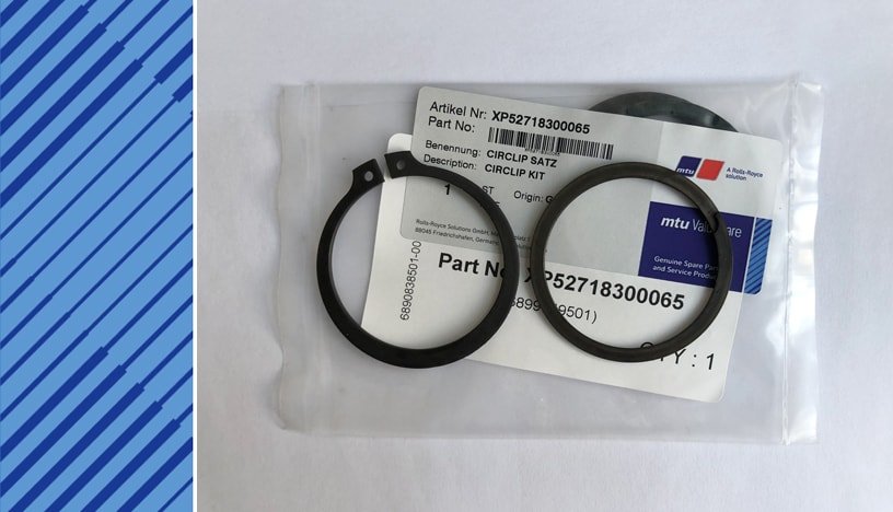 MTU 4000 Parts | XP52718300065 | CIRCLIP KIT