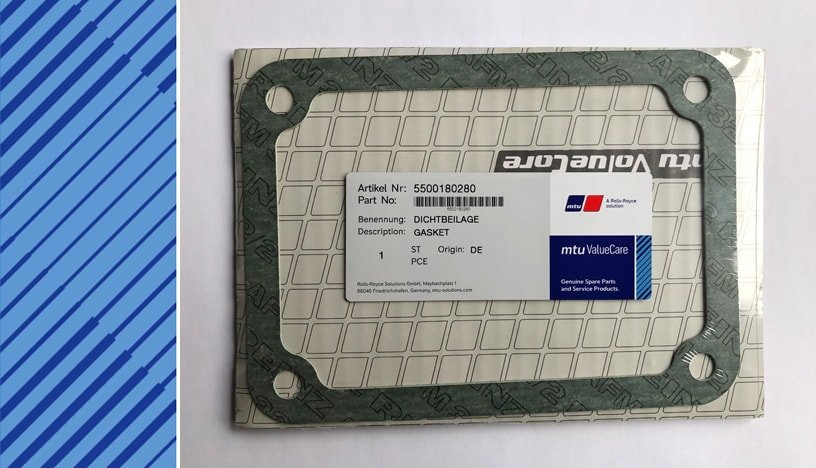 MTU 396 Parts | 5500180280 | GASKET