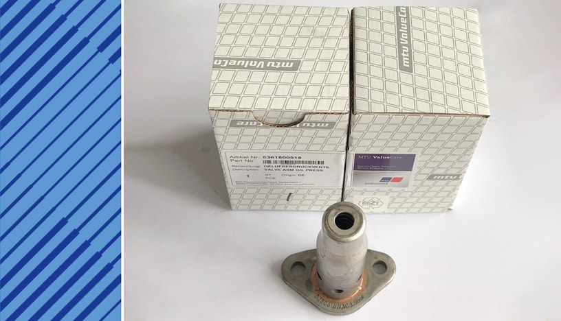 MTU 2000 Parts | 5361800515 | VALVE ASM OIL PRESS RELIEF
