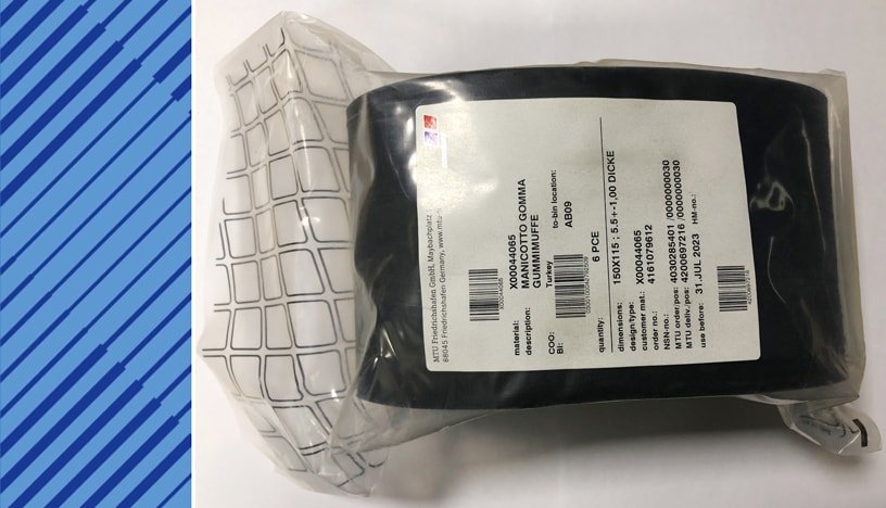 MTU 4000 Parts | X00044065  | SLEEVE RUBBER