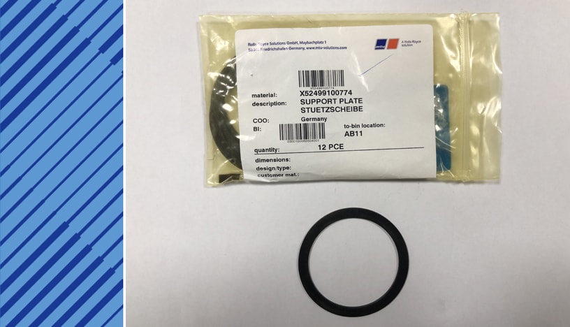 MTU 595 Parts | 200988045000  | SUPPORT PLATE