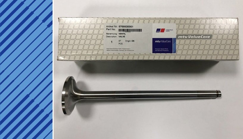 MTU 595 Parts | 5700530001  | VALVE
