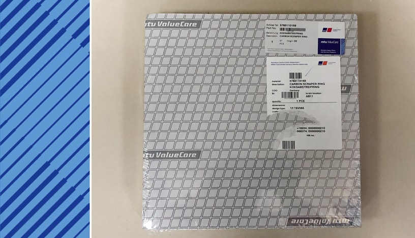 MTU 595 Parts | 5760110159  | CARBON SCRAPER RING