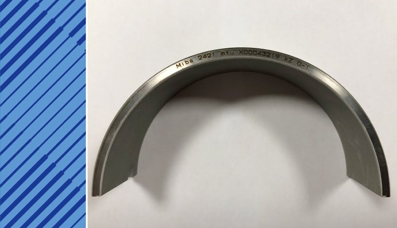 MTU 4000 Parts | X00043219 | CONROD BEARING       SIZE 0-1