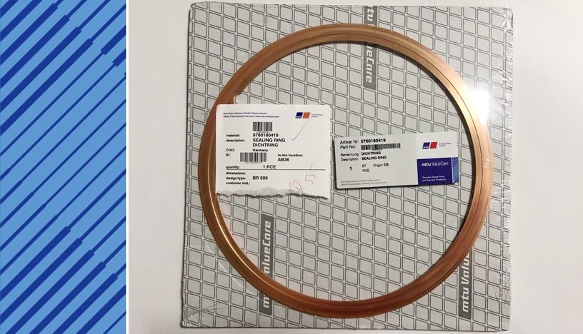 MTU 2000 Parts | 5760160419  | SEALING RING