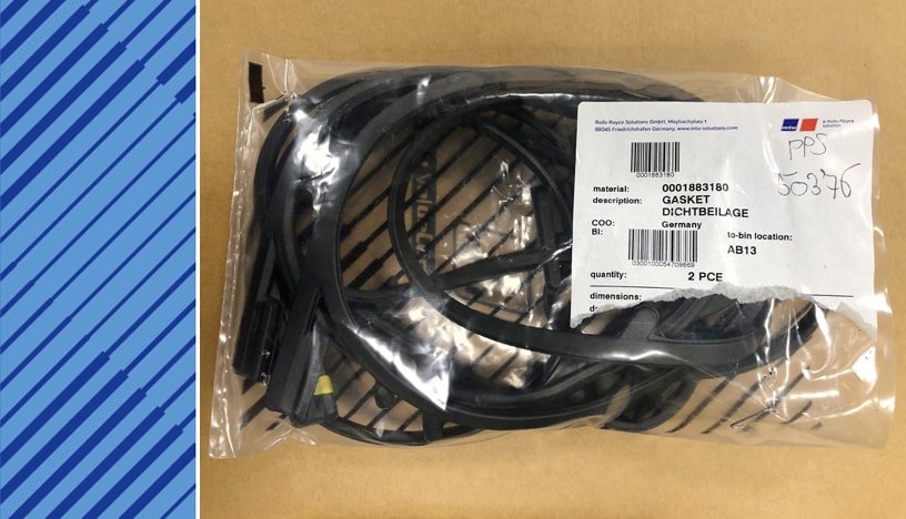 MTU 595 Parts | 0001883180  | GASKET
