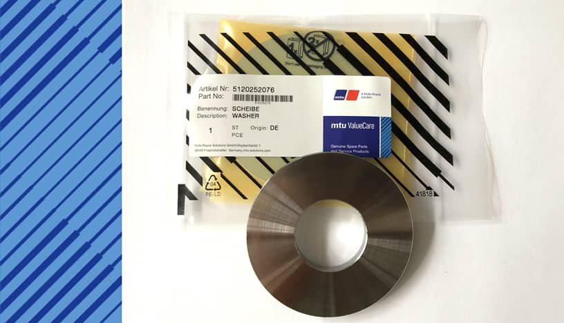 MTU 1163 Parts | 5120252076 | TURBOCHARGER ZR210 WASHER