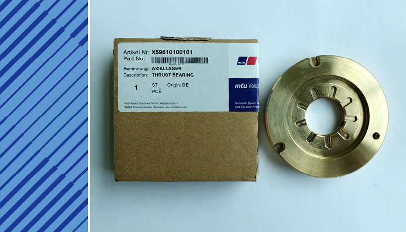 MTU 4000 Parts | X59610100101 | THRUST BEARING