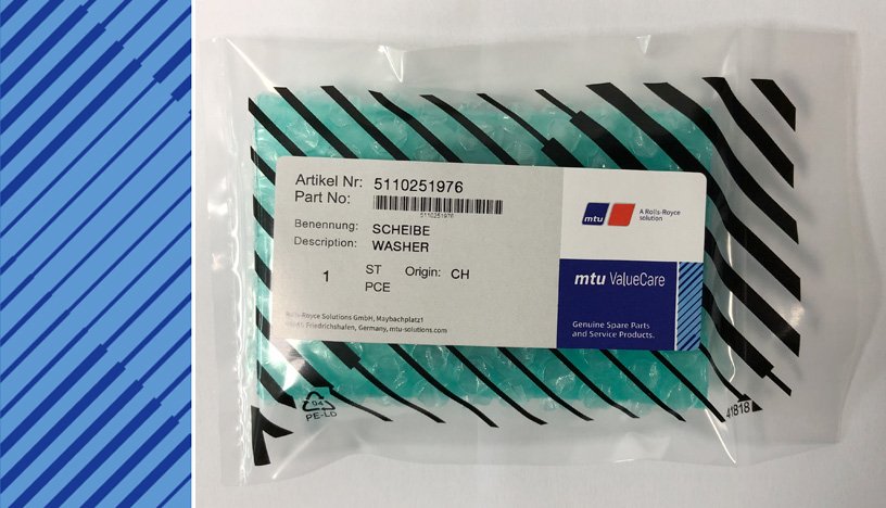 MTU 4000 Parts | 5110251976 | WASHER