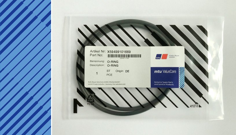 MTU 4000 Parts | 0299976748 | O-RING