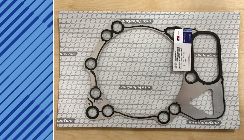 MTU 4000 GAS PARTS | X52404200071 | GASKET               FOR CYLINDER HEAD